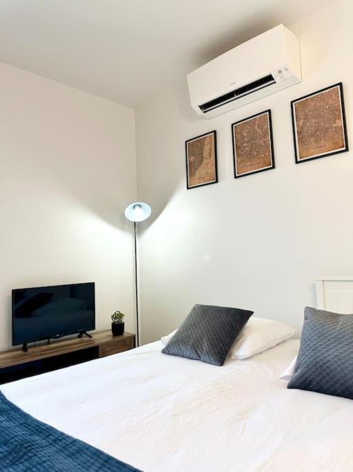 Le Clemenceau - Parking Prive - Fibre & Clim Apartment Mont-de-Marsan Luaran gambar